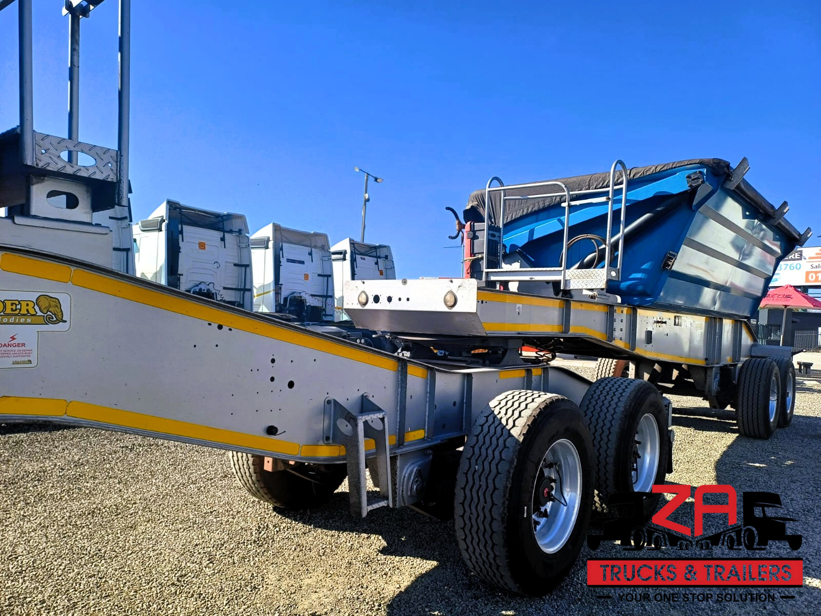 2023 LEADER 20 CUBE SIDE TIPPER TRAILER #53363